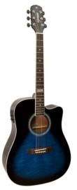 Violo Ao Eletroacstico Giannini GF-1D Folk CEQ DBB Dark Blue Burst