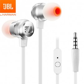 Fone de ouvido PureBass Prata JBL T280A Silver