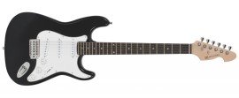 Guitarra Michael Strato Standard Gm217N Mbk Metallic Black