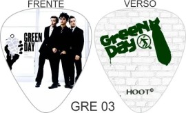 Palheta Guitarra 0.75mm Green Day