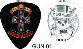 Palheta Guitarra 0.75mm Guns N Roses