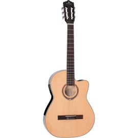 Violao Nylon Ativo Michael Galaxy Classico Flat Vm225F NA Natural