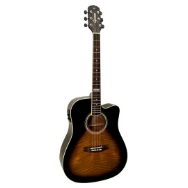 Violo Ao Eletroacstico Giannini GF-1D CEQ Folk TS Tabacco Sunburst