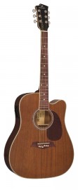 Violao Aco Ativo Michael Galaxy Folk VM921DTC MH - MAHOGANY