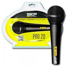 Microfone Dinamico Skp Pro20