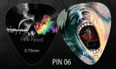 Palheta Guitarra 0.75mm Pink Floyd