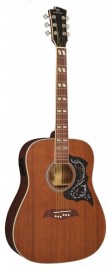 Violao Aco Ativo Michael Galaxy Folk Vm925Dt Mh - Mahogany